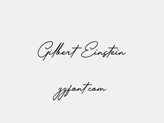 Gilbert Einstein