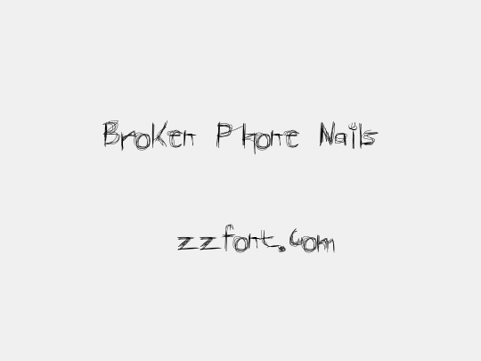 Broken Phone Nails