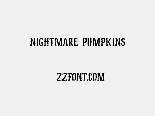 Nightmare Pumpkins