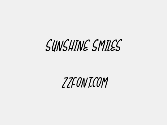 Sunshine Smiles