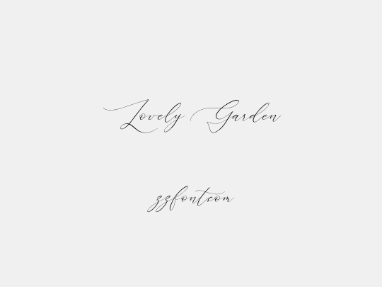 Lovely Garden