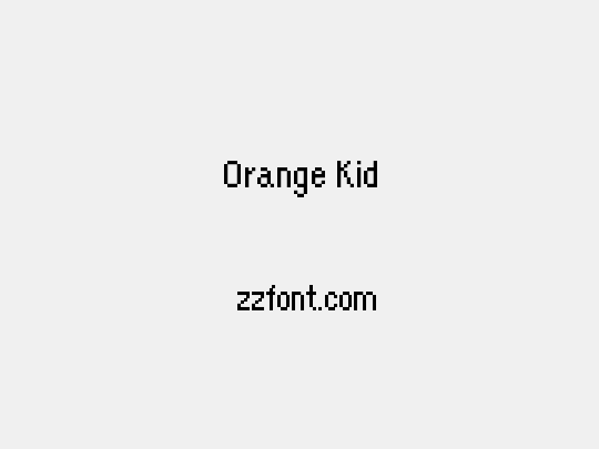 Orange Kid
