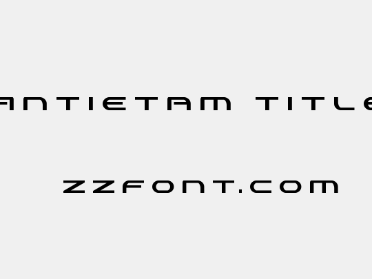 Antietam Title