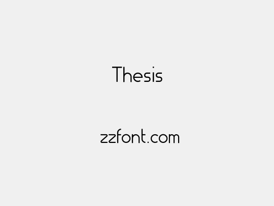 Thesis