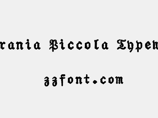 zai Urania Piccola Typewriter