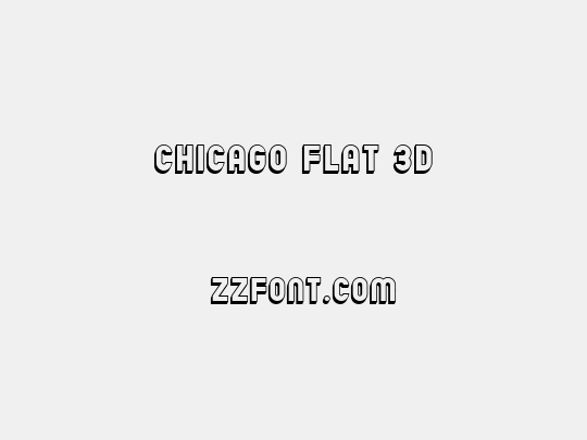 Chicago Flat 3D