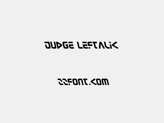 Judge Leftalic