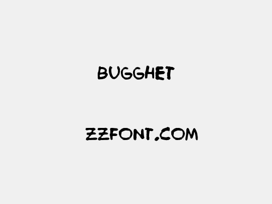 Bugghet