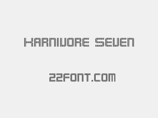 Karnivore Seven