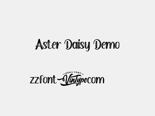 Aster Daisy Demo