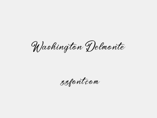 Washington Delmonte