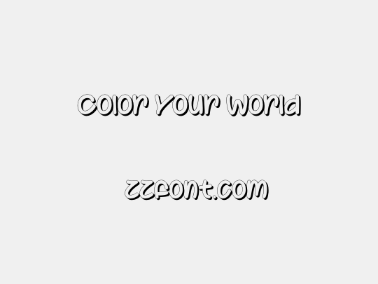 Color Your World