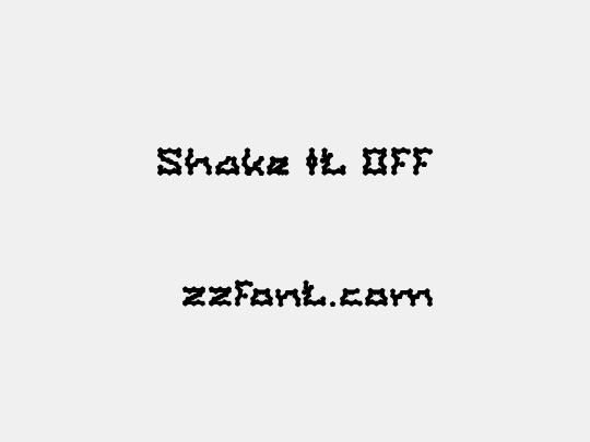 Shake It Off