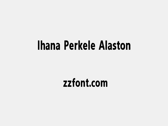 Ihana Perkele Alaston