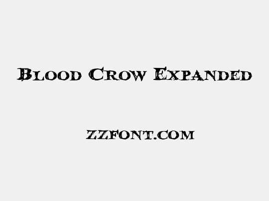 Blood Crow Expanded