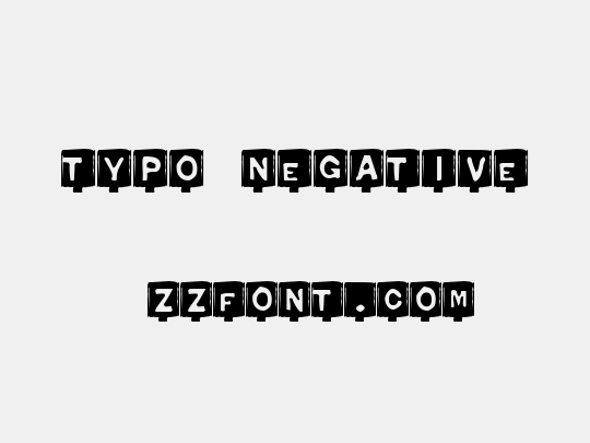 Typo Negative