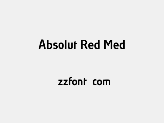 Absolut Red Med