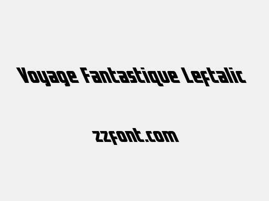 Voyage Fantastique Leftalic
