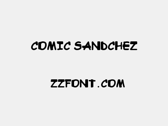Comic Sandchez