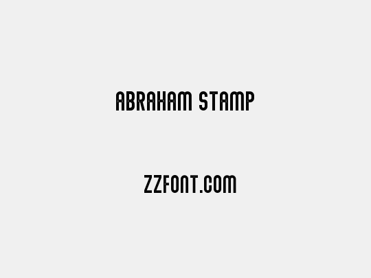 Abraham Stamp