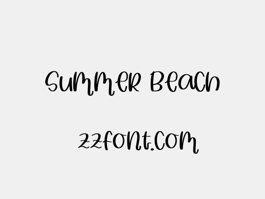 Summer Beach