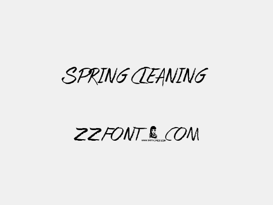 Spring Cleaning