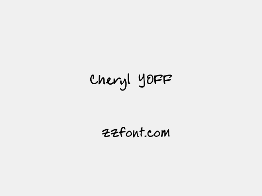 Cheryl YOFF