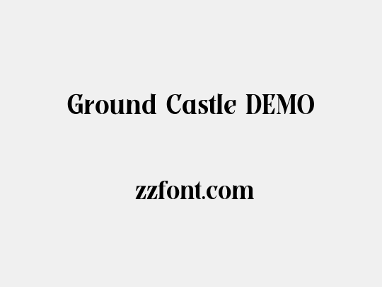 Ground Castle DEMO