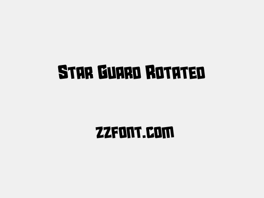 Star Guard Rotated