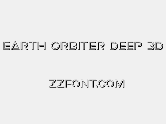 Earth Orbiter Deep 3D