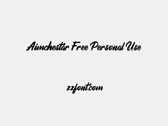 Aimchestar Free Personal Use