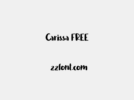 Carissa FREE