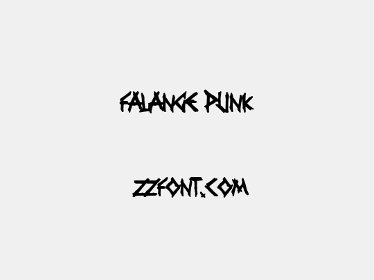 Falange Punk