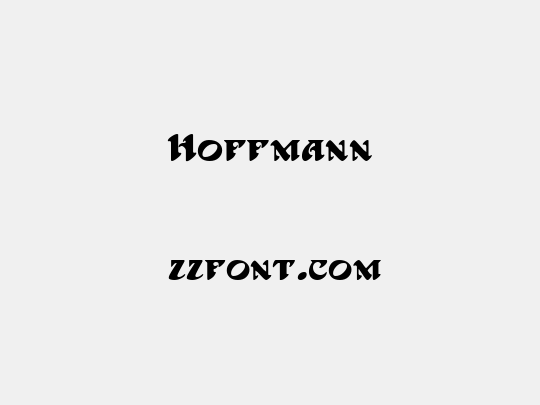 Hoffmann