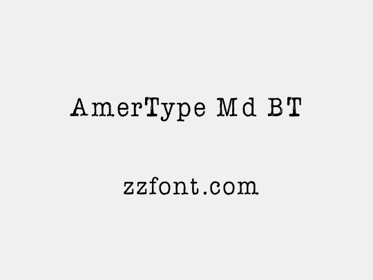 AmerType Md BT