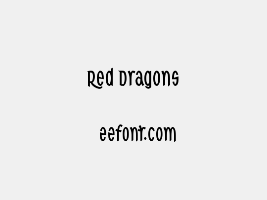 Red Dragons