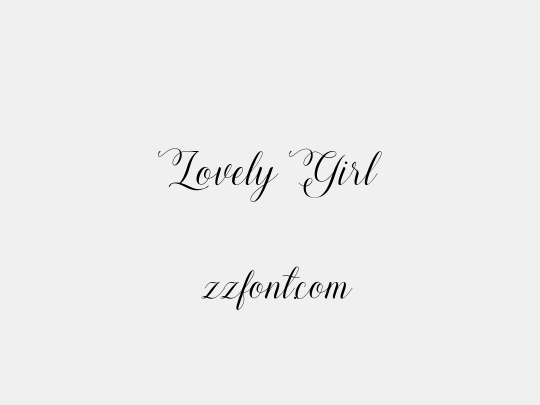Lovely Girl
