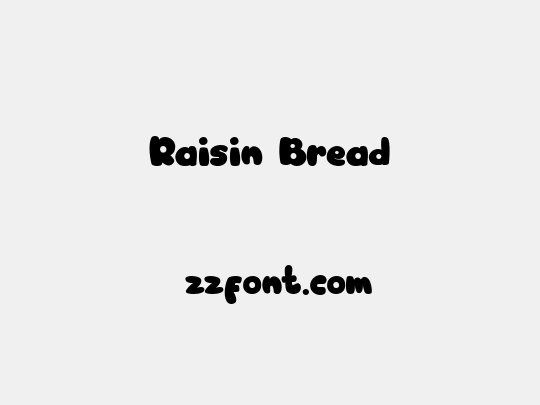 Raisin Bread