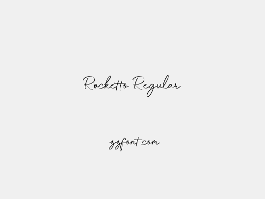 Rocketto Regular