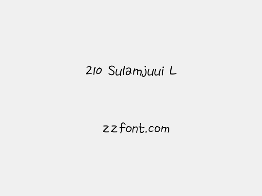 210 Sulamjuui L