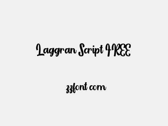 Laggran Script FREE