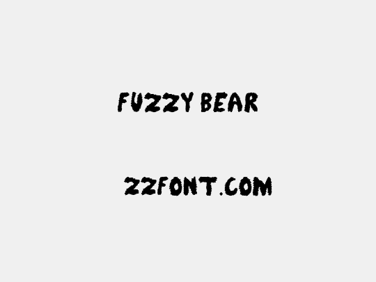 Fuzzy Bear