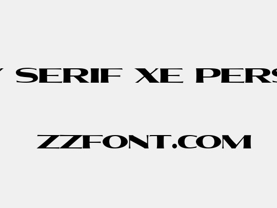 Molly Serif XE PERSONAL