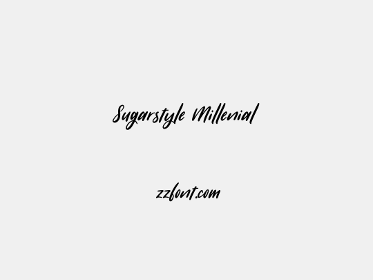 Sugarstyle Millenial