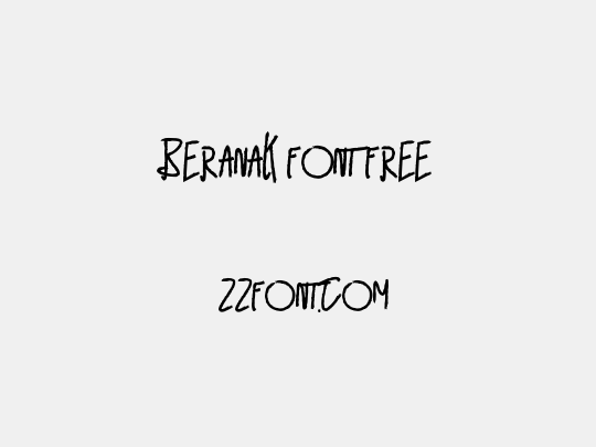 Beranak Font FREE