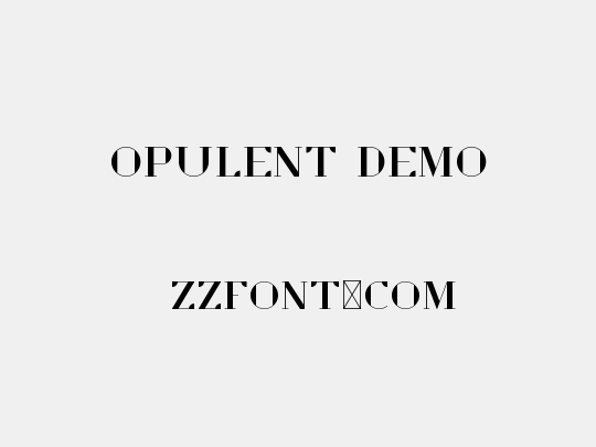 Opulent Demo