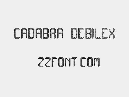 cadabra DEBILEX