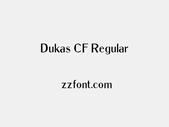 Dukas CF Regular