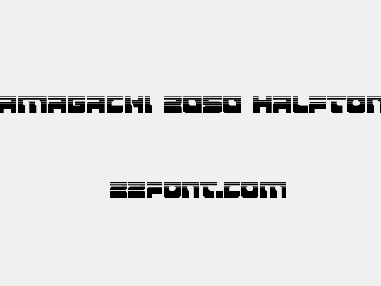 Yamagachi 2050 Halftone