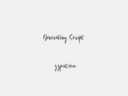 Generating Script